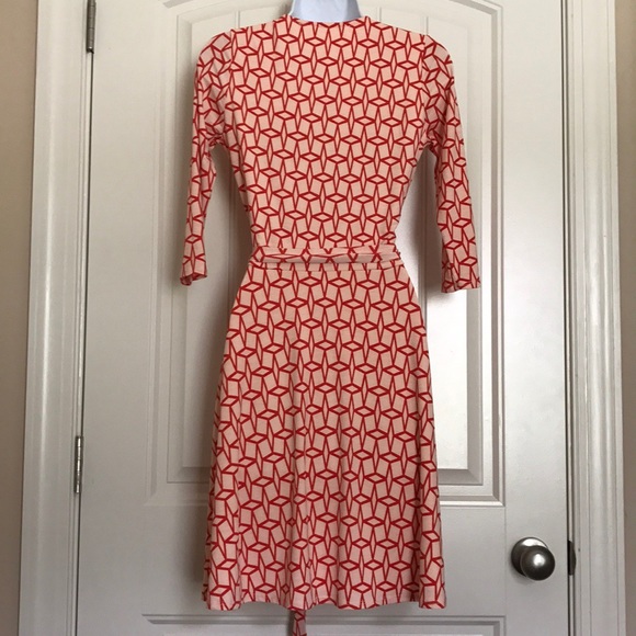 Stitch Fix Geo Cube Faux Wrap Dress - Picture 6 of 7